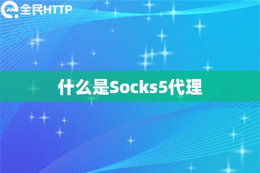 什么是Socks5代理