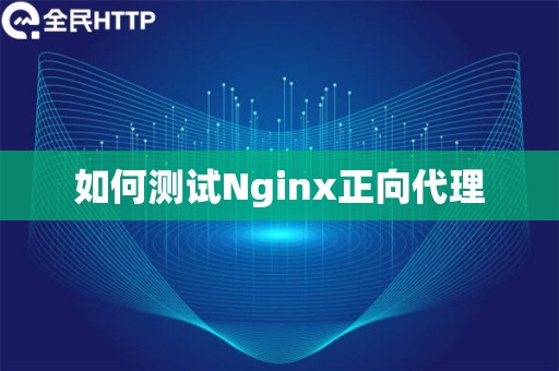 如何测试Nginx正向代理