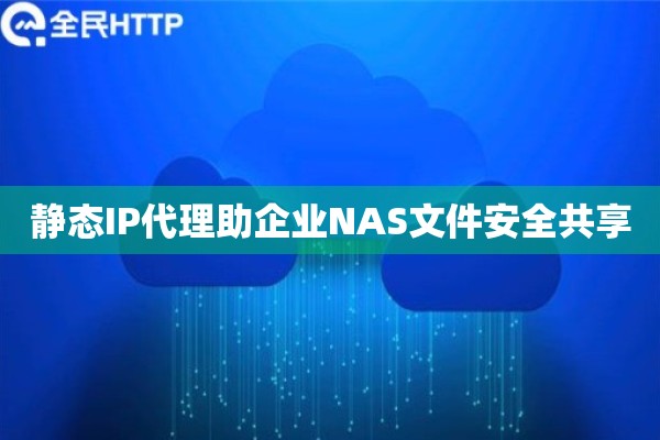 静态IP代理助企业NAS文件安全共享