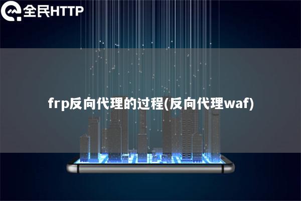 frp反向代理的过程(反向代理waf)