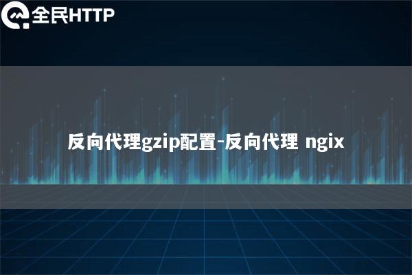 反向代理gzip配置-反向代理 ngix