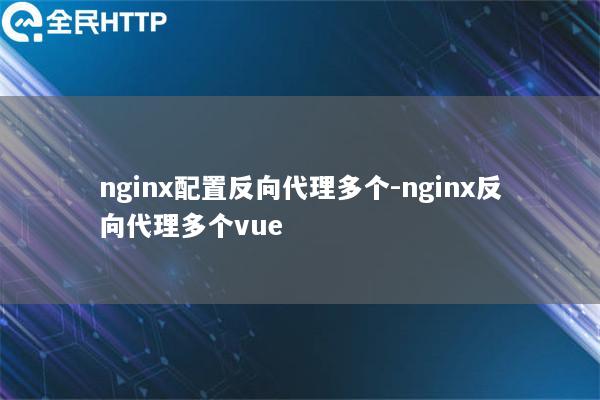 nginx配置反向代理多个-nginx反向代理多个vue