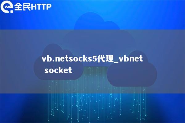 vb.netsocks5代理_vbnet socket