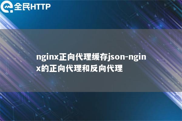 nginx正向代理缓存json-nginx的正向代理和反向代理